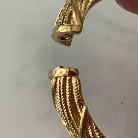 Gold bangles by Monet - Picture 5 of 10